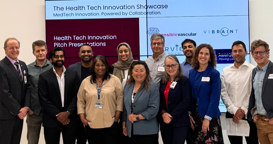  Canadian health tech startups pitched breakthrough solutions at Cambridge Memorial Hospital, connecting with clinicians to shape innovations in patient care.
