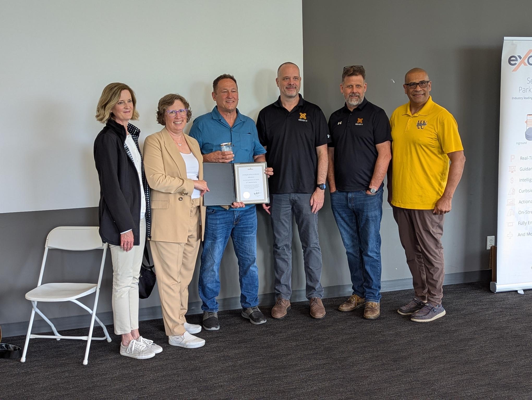 eleven-x celebrates its 11th anniversary in Waterloo on July 19, 2025.