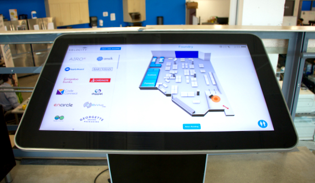 Interactive Touchscreen map by Mappedin