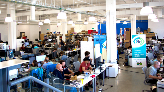 People working in the Velocity Foundry